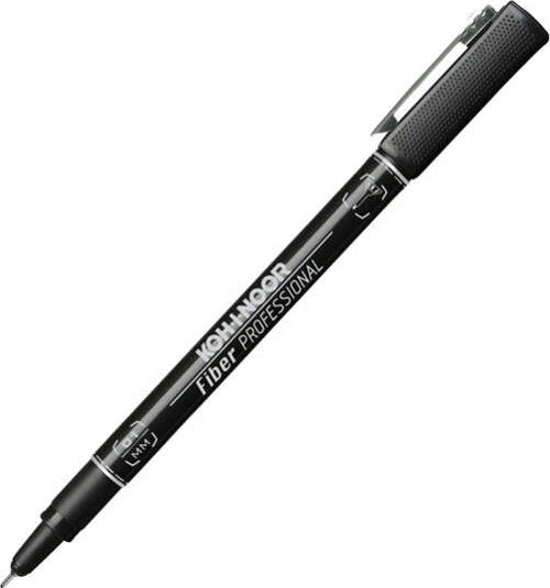 Fineliner Professional Fiber - 0 1mm - nero - Koh-I-Noor [multipack] 10 pezzi Cancelleria e prodotti per ufficio/Penne matite scrittura e correzione/Penne e ricariche/Penne a punta porosa Eurocartuccia - Pavullo, Commerciovirtuoso.it