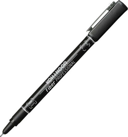 Fineliner Professional Fiber - 0 2mm - nero - Koh-I-Noor [multipack] 10 pezzi Cancelleria e prodotti per ufficio/Penne matite scrittura e correzione/Penne e ricariche/Penne a punta porosa Eurocartuccia - Pavullo, Commerciovirtuoso.it