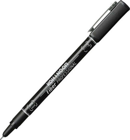 Fineliner Professional Fiber - 0 3mm - nero - Koh-I-Noor [multipack] 10 pezzi Cancelleria e prodotti per ufficio/Penne matite scrittura e correzione/Penne e ricariche/Penne a punta porosa Eurocartuccia - Pavullo, Commerciovirtuoso.it