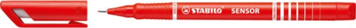 Fineliner Stabilo Sensor - tratto 0 3mm - rosso - Stabilo [multipack] 10 pezzi Cancelleria e prodotti per ufficio/Penne matite scrittura e correzione/Penne e ricariche/Penne a punta porosa Eurocartuccia - Pavullo, Commerciovirtuoso.it