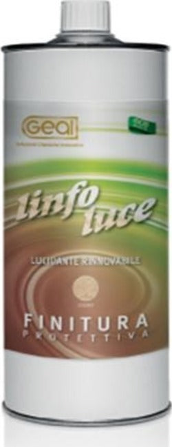 Finitura protettiva oleo cerosa lucidante per legno 5 Lt Geal LINFOLUCE Prezzo Offerta Casa e cucina/Detergenti e prodotti per la pulizia/Detergenti per la casa/Detergenti per pavimento Eternal Parquet - Ariano Irpino, Commerciovirtuoso.it