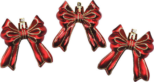 Fiocchetti pendenti lucidi e opachi con Glitter decorazione per albero da 7 cm Casa e cucina/Decorazioni per interni/Addobbi e decorazioni per ricorrenze/Decorazioni natalizie/Addobbi e decorazioni/Palle e palline MagiediNatale.it - Altamura, Commerciovirtuoso.it