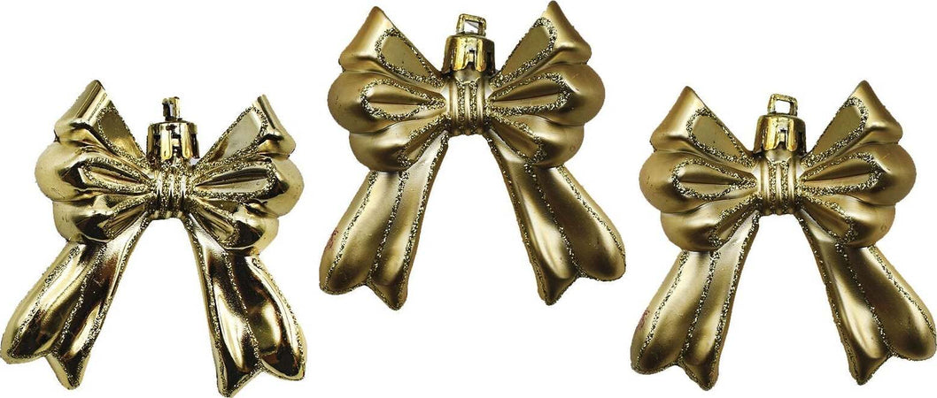 Fiocchetti pendenti lucidi e opachi con Glitter decorazione per albero da 7 cm Casa e cucina/Decorazioni per interni/Addobbi e decorazioni per ricorrenze/Decorazioni natalizie/Addobbi e decorazioni/Palle e palline MagiediNatale.it - Altamura, Commerciovirtuoso.it