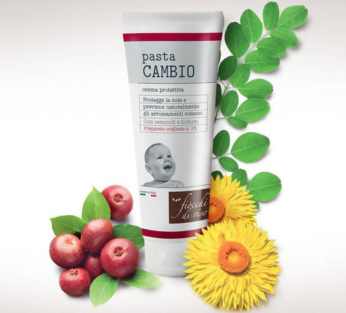 Fiocchi Di Riso Pasta Cambio Pannolino Crema Protettiva 100ml Previene gli Arrossamenti Prima infanzia/Cambio del pannolino/Creme lenitive Sanitaria Gioia del Bimbo - Villa San Giovanni, Commerciovirtuoso.it