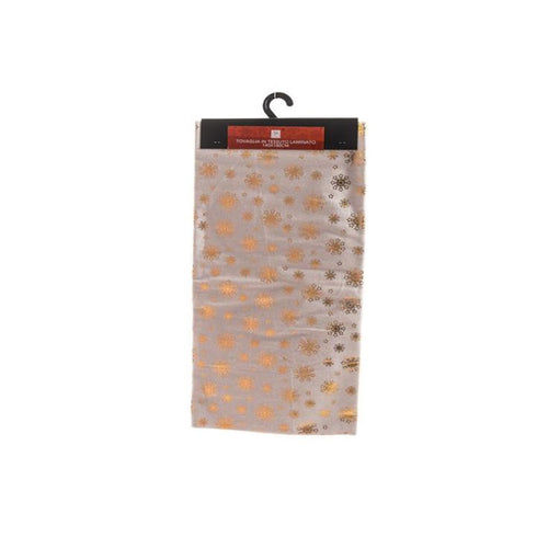Tovaglia natalizia in tessuto laminato per tavola di Natale e festività 140 x 180 cm