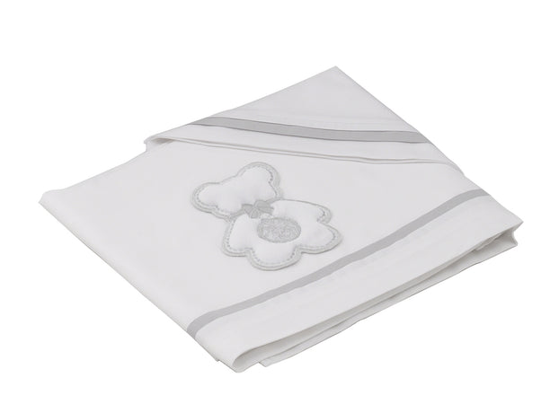 Set Lenzuola Carrozzina 3 Pz Italbaby Fiocco