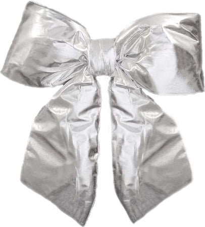 Fiocco Argento imbottito decorazione natalizia per albero e ghirlanda dietro porta 30 cm Casa e cucina/Decorazioni per interni/Addobbi e decorazioni per ricorrenze/Decorazioni natalizie/Fiocchi e nastri MagiediNatale.it - Altamura, Commerciovirtuoso.it