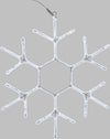 Fiocco di neve in tubo ultraluminoso con 576 led a luce bianco freddo da Ø70cm Casa e cucina/Decorazioni per interni/Addobbi e decorazioni per ricorrenze/Decorazioni natalizie/Luci natalizie/Catene luminose per esterni MagiediNatale.it - Altamura, Commerciovirtuoso.it