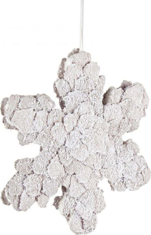 Fiocco di neve pendaglio per albero di Natale decorazione natalizia h 28 cm Casa e cucina/Decorazioni per interni/Addobbi e decorazioni per ricorrenze/Decorazioni natalizie/Addobbi e decorazioni/Palle e palline MagiediNatale.it - Altamura, Commerciovirtuoso.it