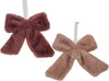 Fiocco effetto peluche imbottito decorazione natalizia per albero e ghirlanda Casa e cucina/Decorazioni per interni/Addobbi e decorazioni per ricorrenze/Decorazioni natalizie/Fiocchi e nastri MagiediNatale.it - Altamura, Commerciovirtuoso.it