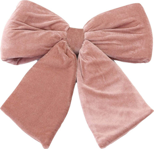 Fiocco imbottito in velluto Rosa Antico decorazione natalizia per albero e ghirlanda dietro porta Casa e cucina/Decorazioni per interni/Addobbi e decorazioni per ricorrenze/Decorazioni natalizie/Fiocchi e nastri MagiediNatale.it - Altamura, Commerciovirtuoso.it