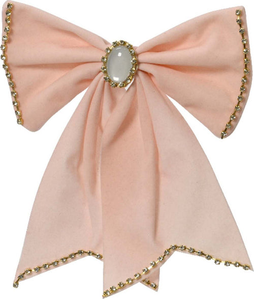 Fiocco in velluto con clip decorazione natalizia per albero e ghirlanda da 22 cm Casa e cucina/Decorazioni per interni/Addobbi e decorazioni per ricorrenze/Decorazioni natalizie/Fiocchi e nastri MagiediNatale.it - Altamura, Commerciovirtuoso.it