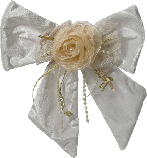 Fiocco in velluto decorazione natalizia per albero e ghirlanda da 28 cm Casa e cucina/Decorazioni per interni/Addobbi e decorazioni per ricorrenze/Decorazioni natalizie/Fiocchi e nastri MagiediNatale.it - Altamura, Commerciovirtuoso.it