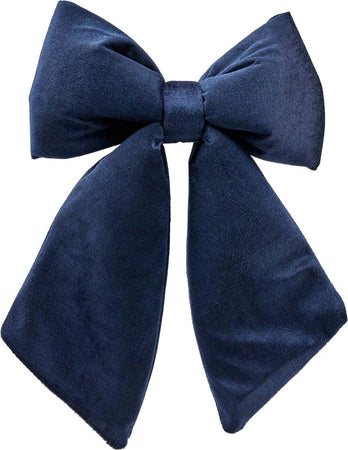 Fiocco in velluto imbottito decorazione natalizia per albero e ghirlanda dietro porta Casa e cucina/Decorazioni per interni/Addobbi e decorazioni per ricorrenze/Decorazioni natalizie/Fiocchi e nastri MagiediNatale.it - Altamura, Commerciovirtuoso.it