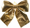 Fiocco Oro Metallizzato in tessuto decorazione natalizia per albero e ghirlanda dietro porta Casa e cucina/Decorazioni per interni/Addobbi e decorazioni per ricorrenze/Decorazioni natalizie/Fiocchi e nastri MagiediNatale.it - Altamura, Commerciovirtuoso.it