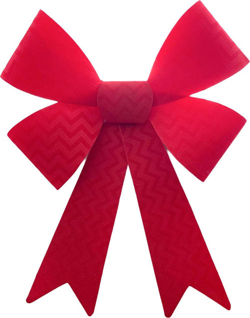 Fiocco Rosso in velluto decorazione natalizia per albero e ghirlanda Casa e cucina/Decorazioni per interni/Addobbi e decorazioni per ricorrenze/Decorazioni natalizie/Fiocchi e nastri MagiediNatale.it - Altamura, Commerciovirtuoso.it