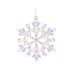 Fiocco pensile per albero di Natale iridescente per decorazione natalizia