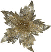 Fiore decorativo natalizio effetto brillantinato con stelo per alberi e ghirlande h 27 cm Casa e cucina/Decorazioni per interni/Addobbi e decorazioni per ricorrenze/Decorazioni natalizie/Ghirlande e corone MagiediNatale.it - Altamura, Commerciovirtuoso.it