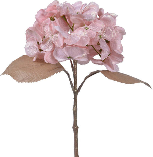 Fiore decorativo ortensia in poliestere rosa, decorazione da 45 cm Casa e cucina/Decorazioni per interni/Addobbi e decorazioni per ricorrenze/Decorazioni natalizie/Ghirlande e corone MagiediNatale.it - Altamura, Commerciovirtuoso.it