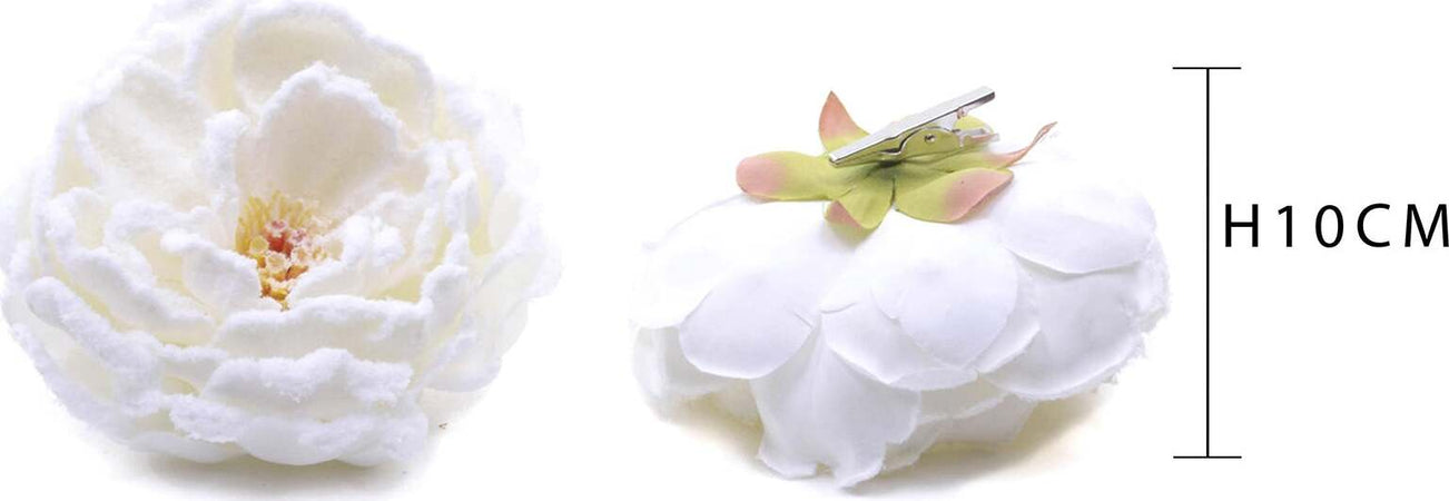 Fiore decorativo Peonia Innevata decorazione natalizia per composizioni floreali da 18 cm Casa e cucina/Decorazioni per interni/Addobbi e decorazioni per ricorrenze/Decorazioni natalizie/Ghirlande e corone MagiediNatale.it - Altamura, Commerciovirtuoso.it