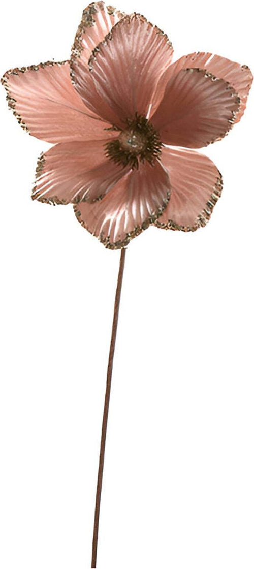 Fiore di magnolia artificiale, decorazione natalizia per interno ed esterno da Ø 23 x 60 cm Casa e cucina/Decorazioni per interni/Addobbi e decorazioni per ricorrenze/Decorazioni natalizie/Ghirlande e corone MagiediNatale.it - Altamura, Commerciovirtuoso.it