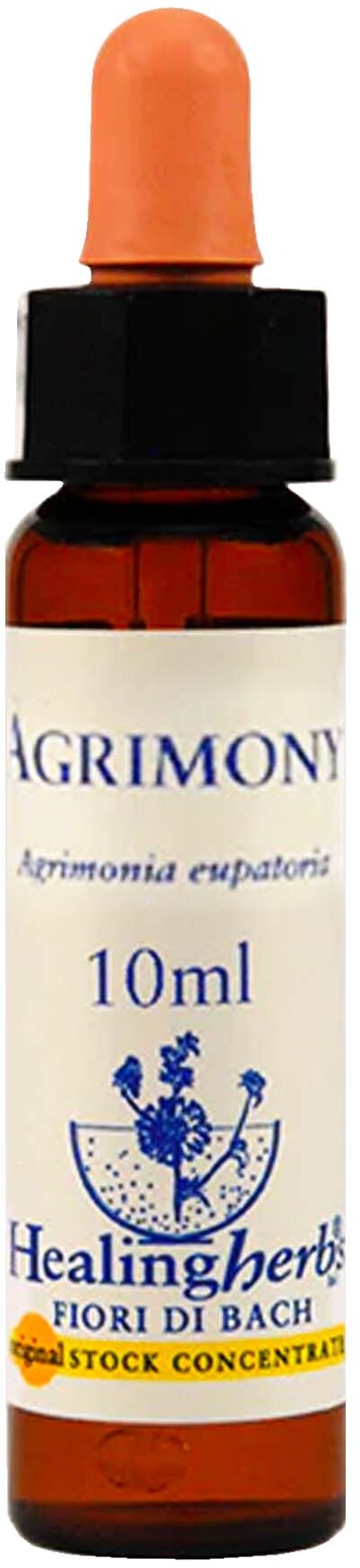 Fiori Di Bach - Agrimony Gocce per Ipersensibilità Alle Influenze E Alle Idee 10 Ml