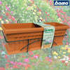 Fioriera Da Balcone Ringhiera 40cm Balconetta Con Supporto E Sottovaso Completa Articoli da Giardino > Arredo giardino Trade Shop italia - Napoli, Commerciovirtuoso.it