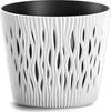 Fioriera-Vaso-Decorativo-Design-Moderno-Fiori-Piante-Casa-Esterno-16cm-Bianco