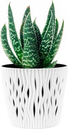Fioriera-Vaso-Decorativo-Design-Moderno-Fiori-Piante-Casa-Esterno-16cm-Bianco