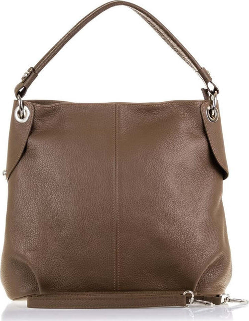FIRENZE ARTIGIANI Borsa a spalla in pelle marrone pallido Moda/Donna/Borse/Borse a mano Scontolo.net - Potenza, Commerciovirtuoso.it