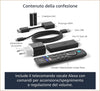 Fire TV Stick HD con telecomando vocale Alexa con comandi per la TV
