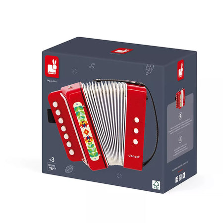 Giocattolo Musicale Fisarmonica Janod Gioia