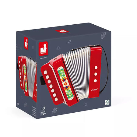 Giocattolo Musicale Fisarmonica Janod Gioia