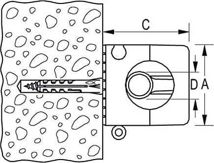 FISCHER---50-SUPPORTI-SCH-16-23-X-TUBI