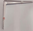 FISCHER---COPPIA-REGGIMENSOLE-NERVATE-PER-ARREDO-CASA-250x250MM---COLORE-BIANCO-**