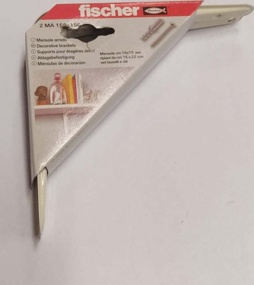 FISCHER---COPPIA-REGGIMENSOLE-PER-ARREDO-CASA-150x150MM---COLORE-BEIGE-**