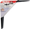 FISCHER---COPPIA-REGGIMENSOLE-PER-ARREDO-CASA-250x250MM---COLORE-NERO