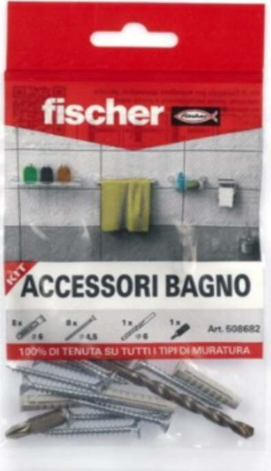 FISCHER---KIT-DI-TASSELLI-PER-ACCESSORI-BAGNO