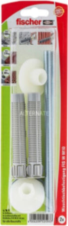 FISCHER---TASSELLO-DI-FISSAGGIO-PER-LAVABO---GRIGIO-CHIARO