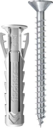 FISCHER-Tasselli-plastica-con-vite-D.-4mm-Sx-Plus-4x20-S-K-567543