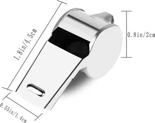 Fischietto In Acciaio Con Cordino Per Allenatori Arbitri Bagnini Pallacanestro Sport e tempo libero/Accessori per sport e attività ricreative all'aperto/Attrezzature per arbitri e allenatori/Fischietti Trade Shop italia - Napoli, Commerciovirtuoso.it
