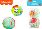 Fisher-Price-Set-2-Palle-Amici-Animali-Tessuto