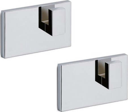 Fissaggi-Gedy-2405-13-AUGUSTUS-Kit-2-placche-adesive-Cromo