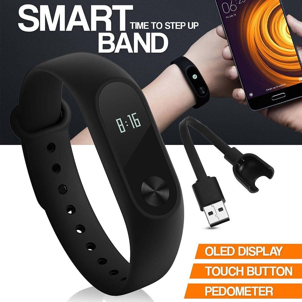 subtel Caricabatteria System Connettore + Cavo USB compatibile con Alimentatore per smartwatch fitness tracker bracciale, 1A ricambio