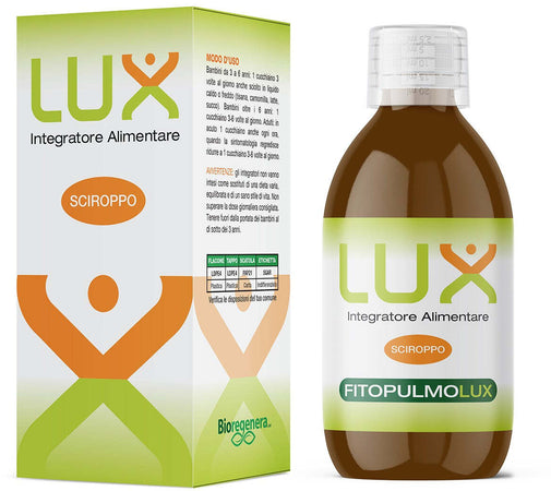 FITOPULMOLUX integratore alimentare fitopreparato Sciroppo 200 ml