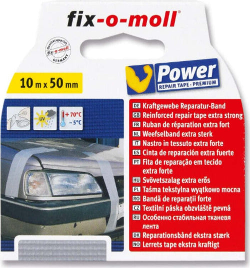 FIX-0-MOLL---10mt-x-50mm---NASTRO-ADESIVO-IN-TESSUTO-EXTRA-FORTE-PER-RIPARAZIONI---COLORE-GRIGIO
