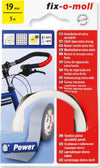 FIX-0-MOLL---5mt-x-19mm---NASTRO-ADESIVO-TELATO-EXTRA-FORTE---COLORE-BIANCO