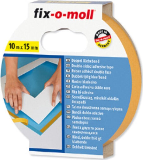FIX-0-MOLL---NASTRO-BIADESIVO-TRASPARENTE---RESISTENTE-AGLI-STRAPPI-25MTx50MM