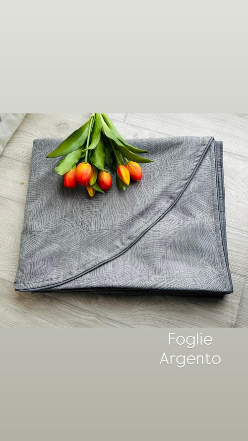 Copriletto Matrimoniale Alexander Tuscany Home Foglie – Jacquard 260x260 cm