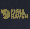 FJALLRAVEN-Felpa-Girocollo-Uomo-Logo-Sweater-Dark-Navy-da-uomo